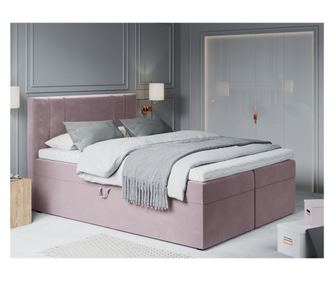 Boxspring krevet Mazzini, Afra, ljubičasta