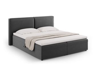 Легло с пружинен бокс Cosmopolitan Design, Arendal, тъмно сиво