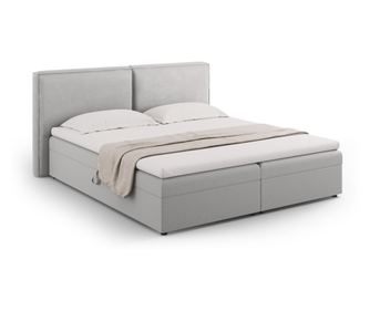 Легло с бокс спринг Cosmopolitan Design, Arendal, светлосиво