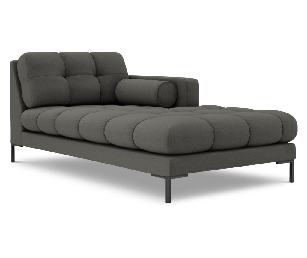 Ležalnik Cosmopolitan Design Bali temno sive barve