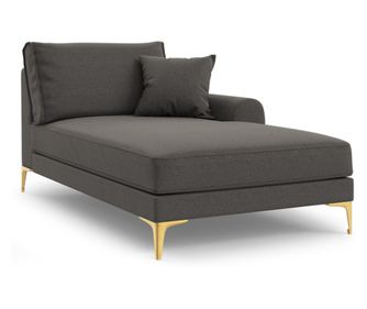 Ležaljka za dnevni boravak Mazzini, Madara, tamno siva