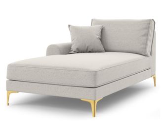 Ležaljka za dnevni boravak Mazzini, Madara, svijetlo siva