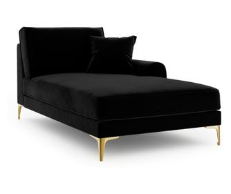 Ležaljka za dnevni boravak Mazzini, Madara, crna