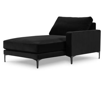 Ležaljka za dnevni boravak Mazzini, Venus, crna