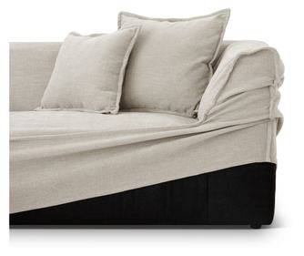 Prekrivač za kauč Micadoni Home, Milton, prirodna