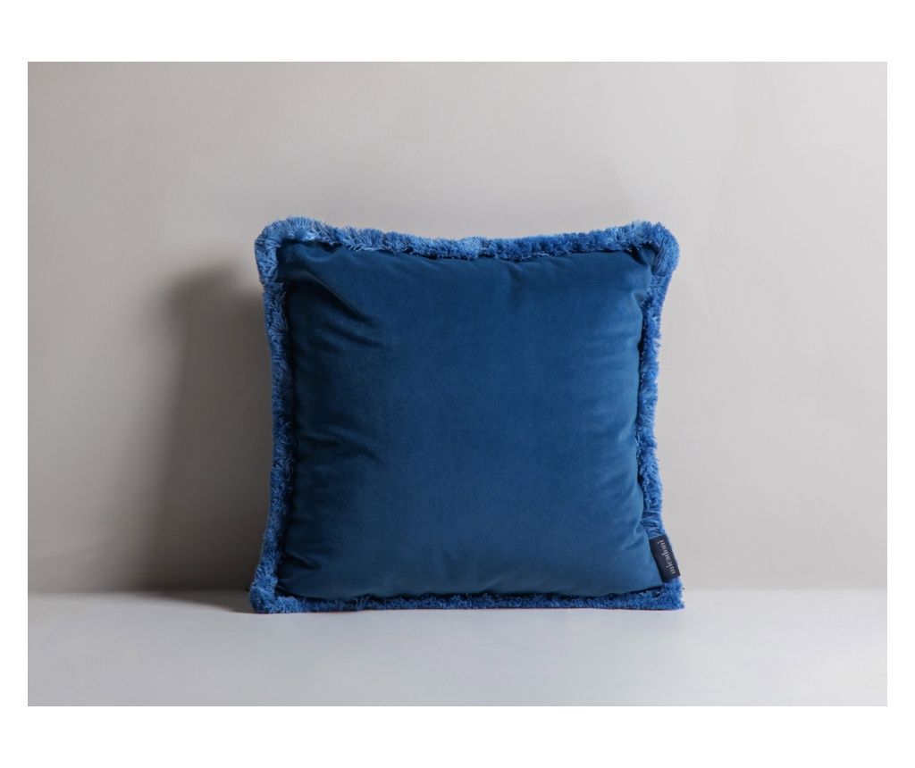 Micadoni Home Hippy díszpárna, kék