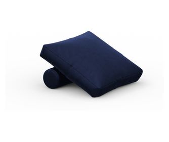 Okrasna blazina Cosmopolitan Design 621587, kraljevsko modra, 27x50x55 cm