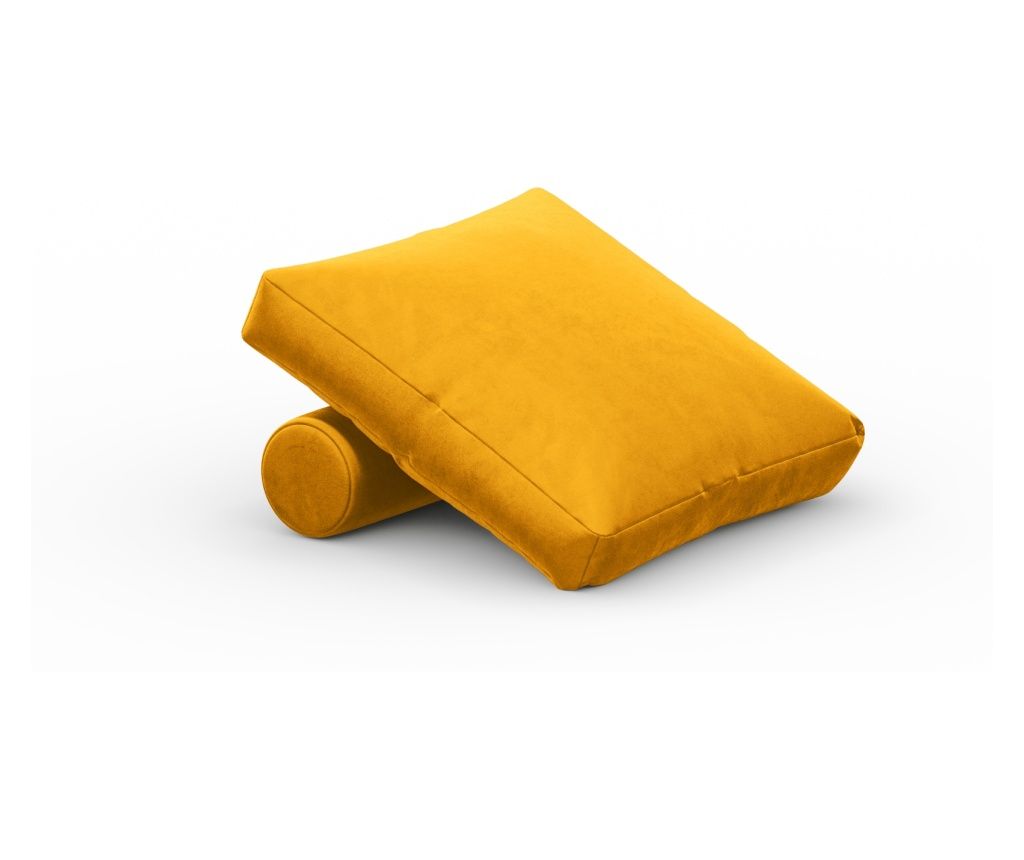 Cosmopolitan Design Rome Decorative Pillow, Yellow