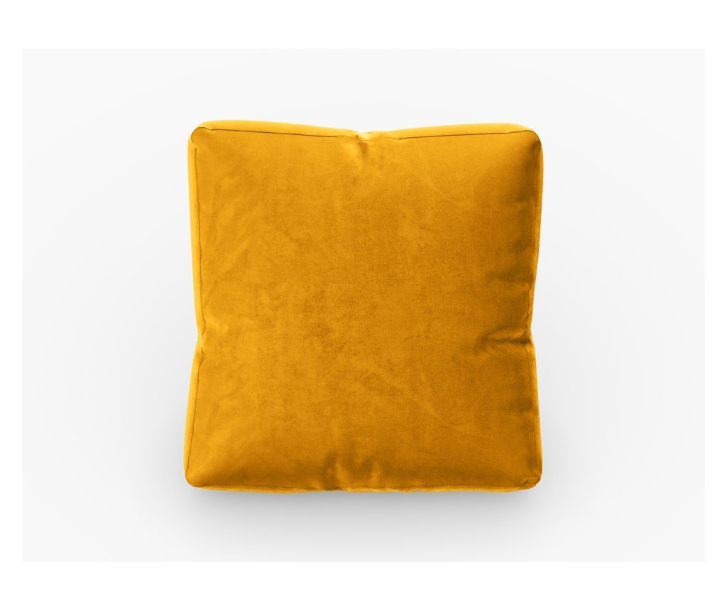 Cosmopolitan Design Rome Yellow Decorative Pillow