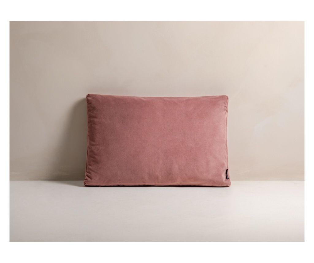 Micadoni Home Stripy Decorative Pillow, Pink