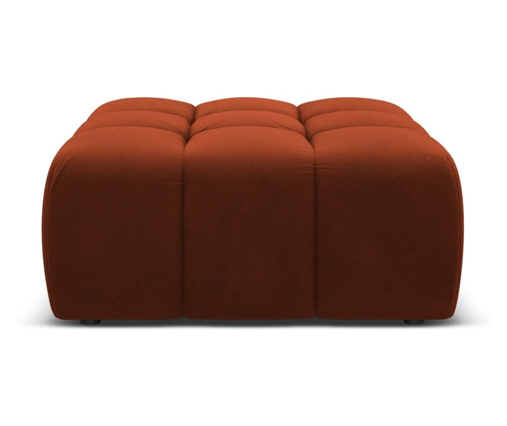 Mazzini Ottoman, Agave, Brown-Red