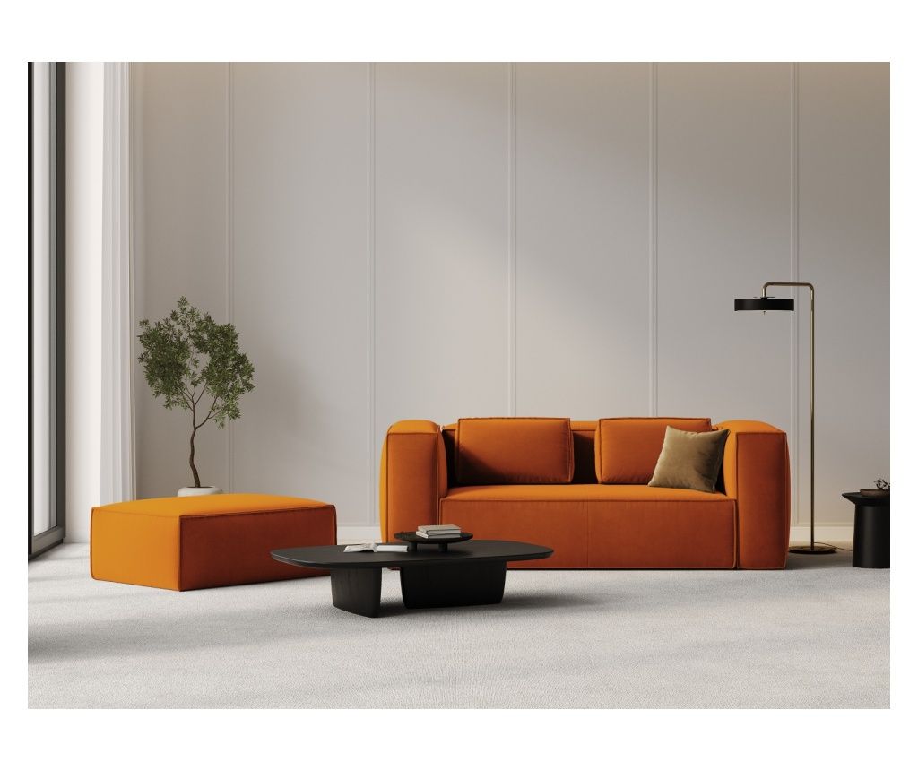 Mazzini Ottoman, Verbena, Terracotta