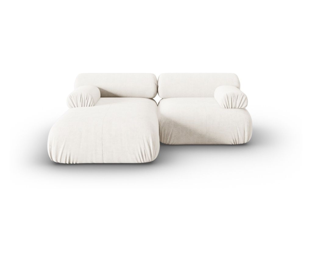 Windsor & Co Kepler moduláris sarokgarnitúra, elefántcsontszín