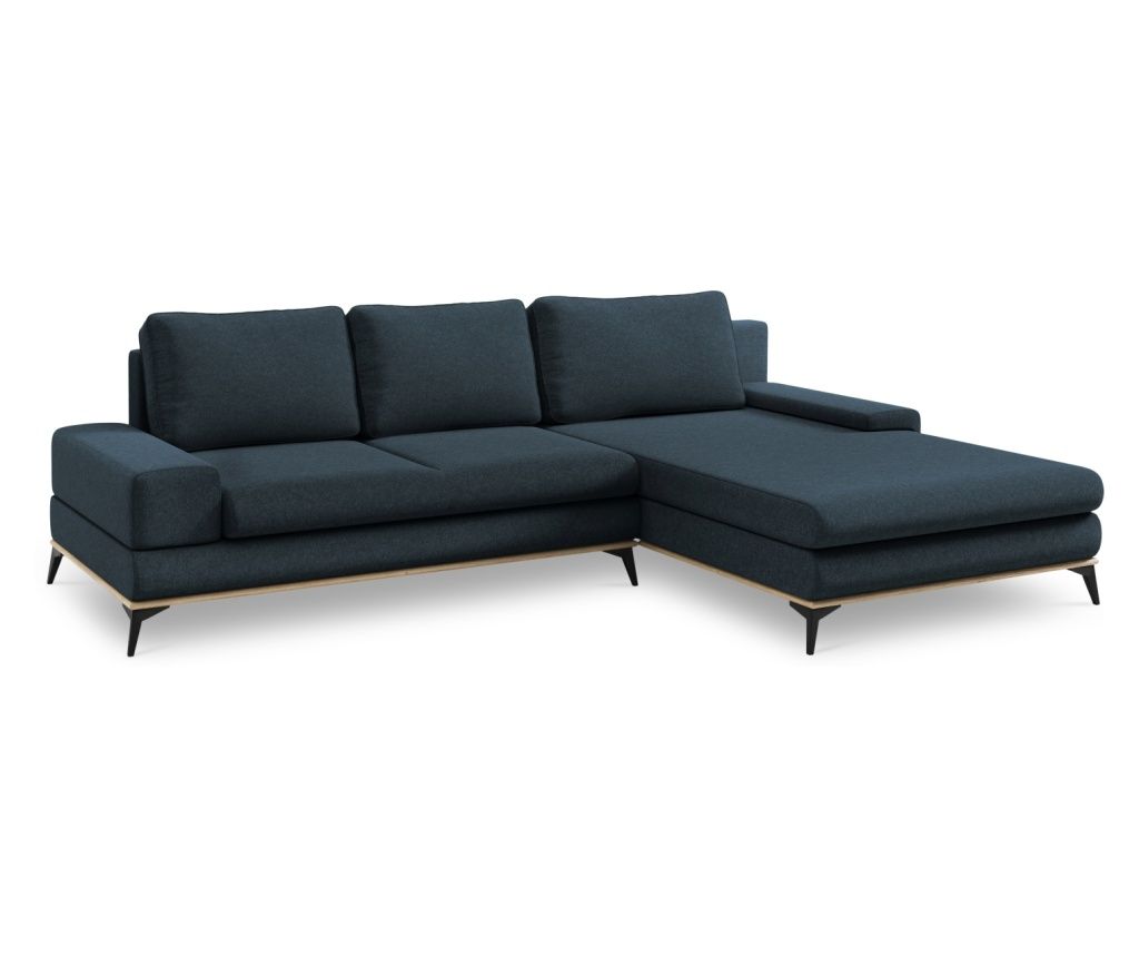 Kutna garnitura s funkcijom kreveta Windsor & Co, Astre, tirkizna