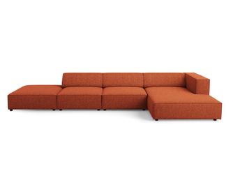 Γωνιακός καναπές Cosmopolitan Design Arendal, Terracotta