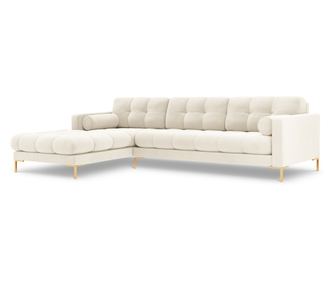 Rohová sedačka Cosmopolitan Design, Bali, světle béžová