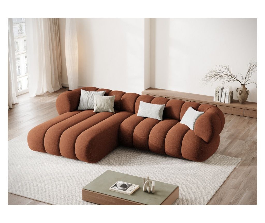 Cosmopolitan Design Koge Modularna sedežna garnitura opečnate barve