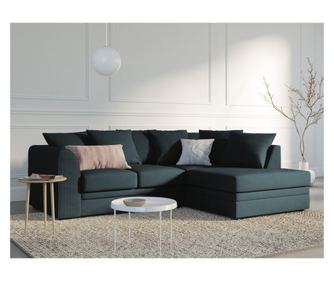 Mazzini sarokgarnitúra, Quince, kék