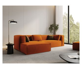 Mazzini Verbena Terracotta Γωνιακός Καναπές