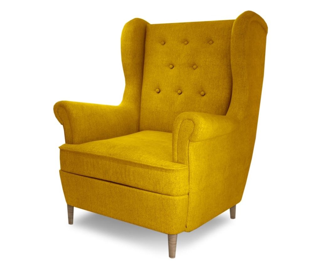 Armchair, Yellow