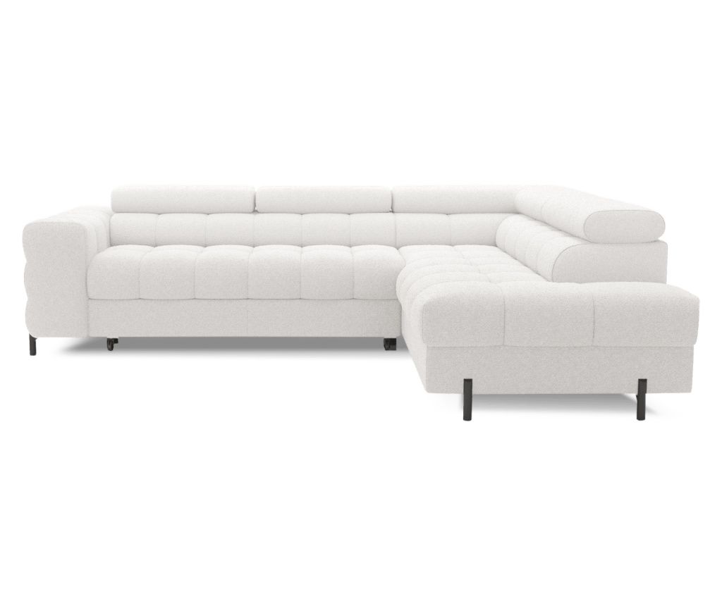 Sarokgarnitúra, fehér