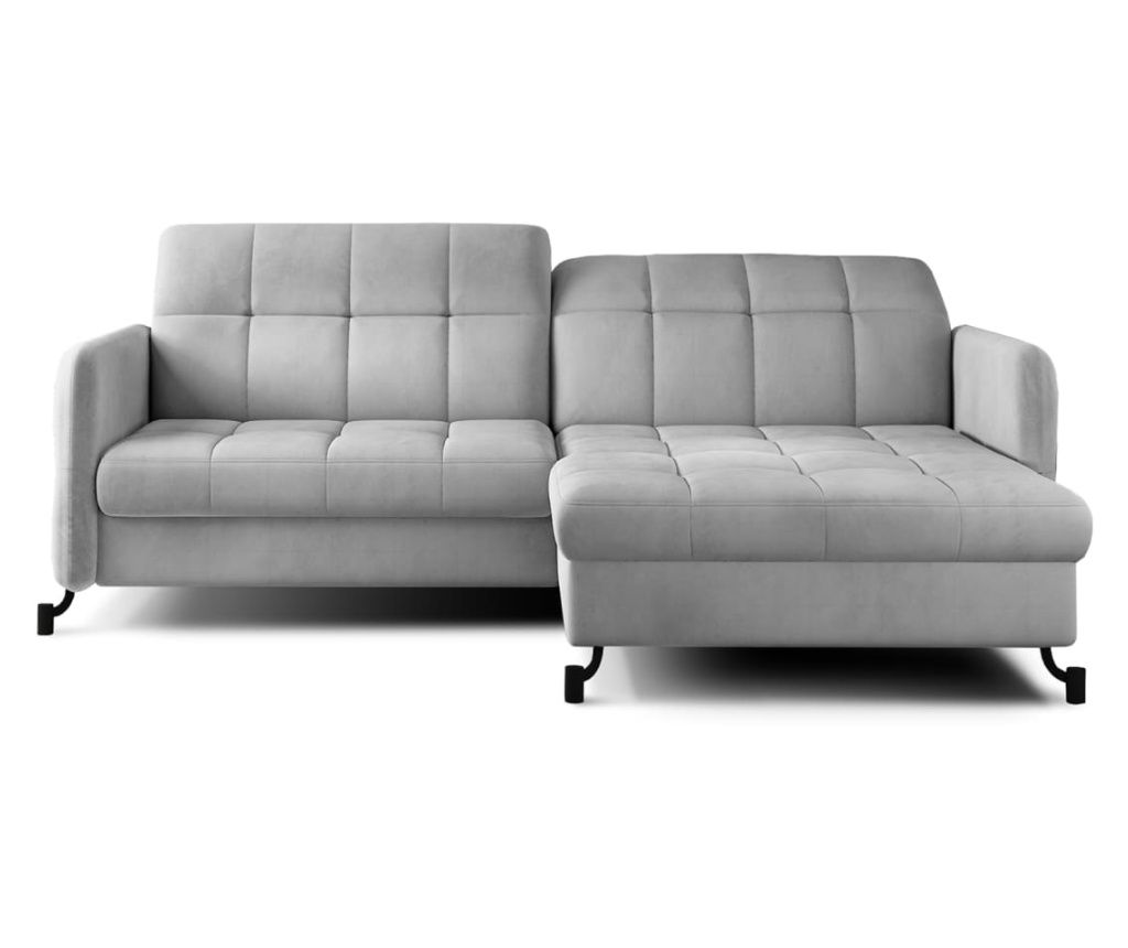 Sarokgarnitúra, szürke