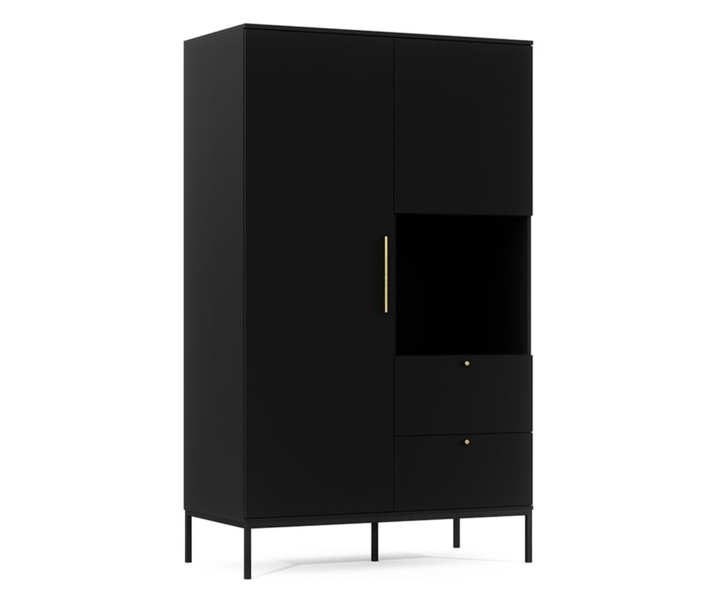 Vstyle Elegant Wardrobe 480271, matná černá