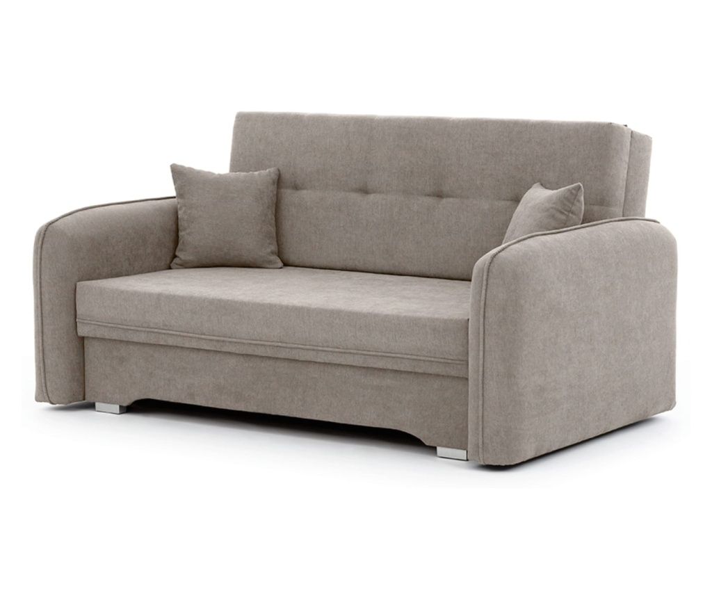 Kétszemélyes kanapé, bézs