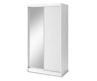 Tolóajtós szekrény, fehér