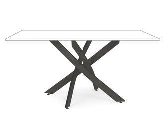 George Black Steel Table Leg 71x71x74h