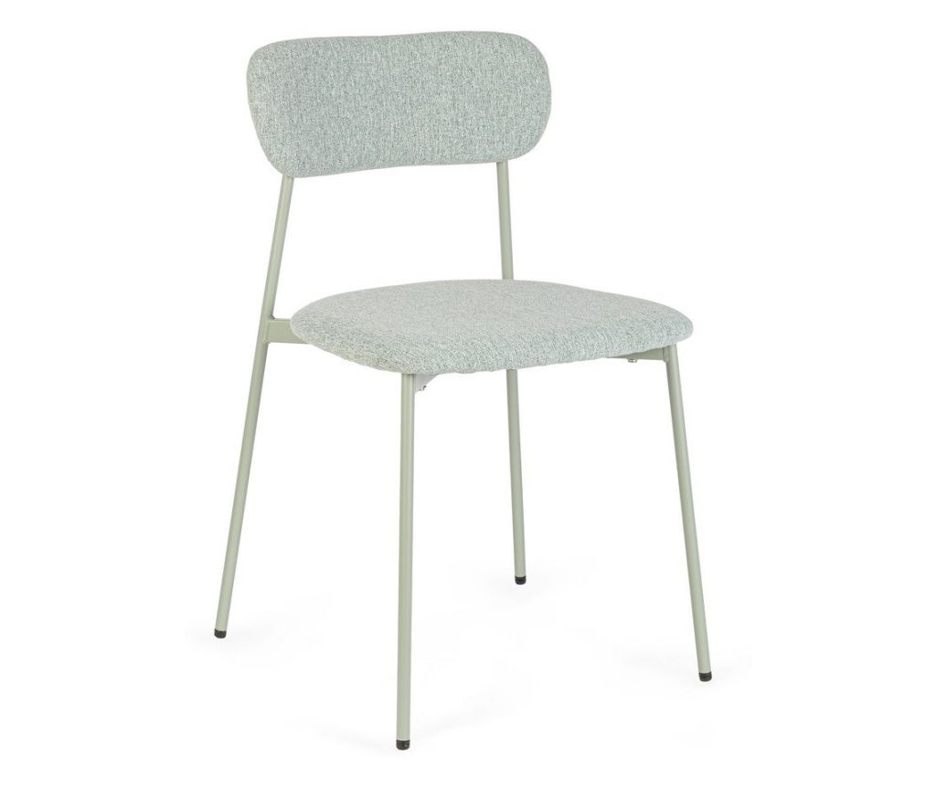 Set of 4 Inka Green Chairs 45x49x78h