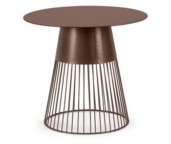 Godric Smeđi Čelični Stol Ø50x44.5v