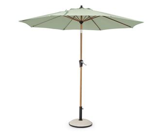 Vrtni suncobran Palinuro smeđe/zelene boje Ø300x246h