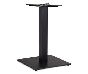 Giunone Black Steel Table Leg 50x50x72h