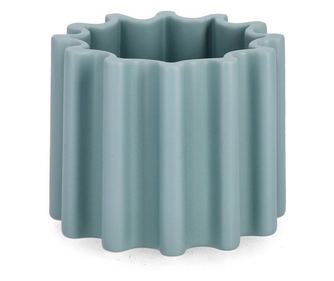 Holaf Plava Keramička Vaza za Cvijeće Ø11.5x9.5h