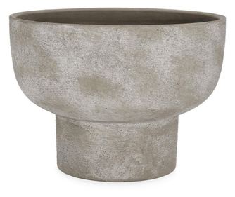 Siva Terakota Vaza za Cvijeće Hector Ø30x22,5v