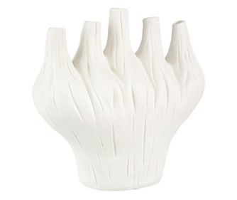 Bijela keramička vaza za cvijeće Misa 30x16x29v