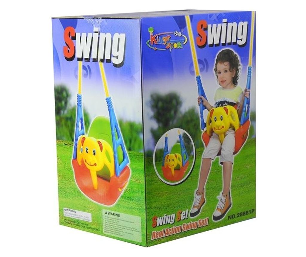 Huśtawka Lean Sport Wygodna HUŚTAWKA 3w1 Regulowana MIŚ kubełkowa 6m + - 2
