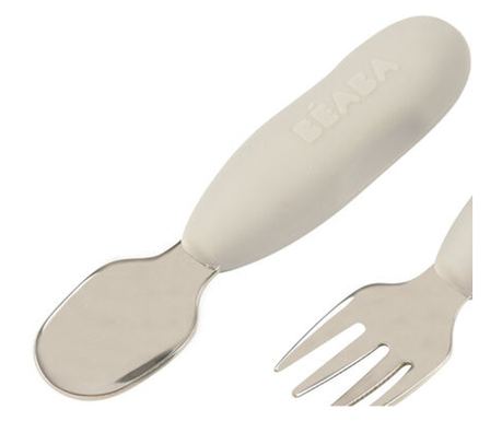 Set tacamuri inox Beaba Velvet Grey