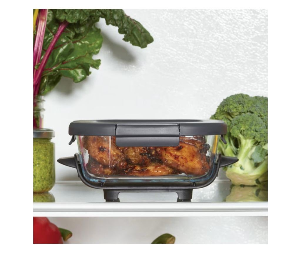 4 az 1-ben Hordozható Air Fryer Ninja CRISPI FN101EUGY, 1700W, 3.8l, 6 Adag, 2 Üveg Tartály, 4 Program, PFAS-mentes - 7