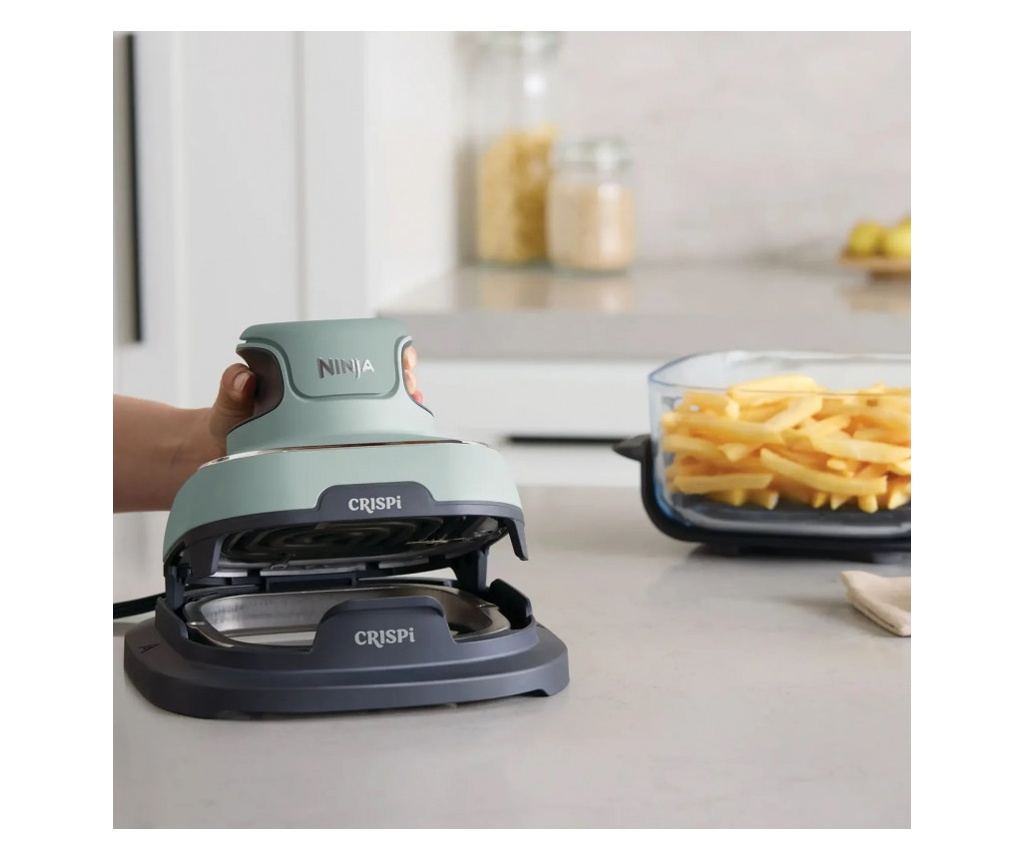 Ninja CRISPi 4 az 1-ben Hordozható Air Fryer, 1700W, 3,8L, 6 Adag, 2 Üvegedény, 4 Program, PFAS-mentes - 11
