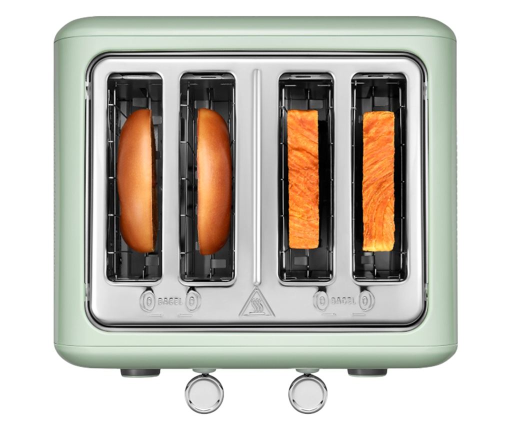BUYDEEM DT640E 4-szeletes kenyérpirító, 1800W, 7 program, 7 pirítási szint, LED kijelzők, morzsatálca - 3