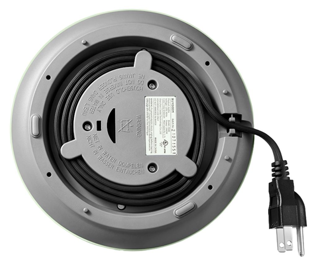 BUYDEEM K640 Elektromos vízforraló, 2400W, 1,7 L, szárazforralás elleni védelem, BPA-mentes, LED, sárga - 2
