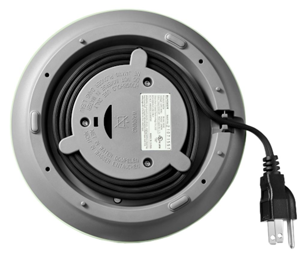 BUYDEEM K640 Elektromos Vízforraló, 2400W, 1.7 L, Szárazforralás elleni védelem, BPA-mentes, LED, Rozsdamentes acél - 2