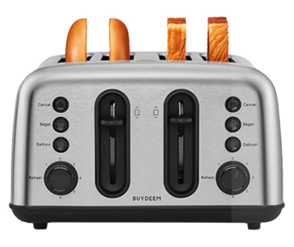 BUYDEEM K640 Elektromos Vízforraló, 2400W, 1.7 L, Szárazforralás elleni védelem, BPA-mentes, LED, Rozsdamentes acél - 3