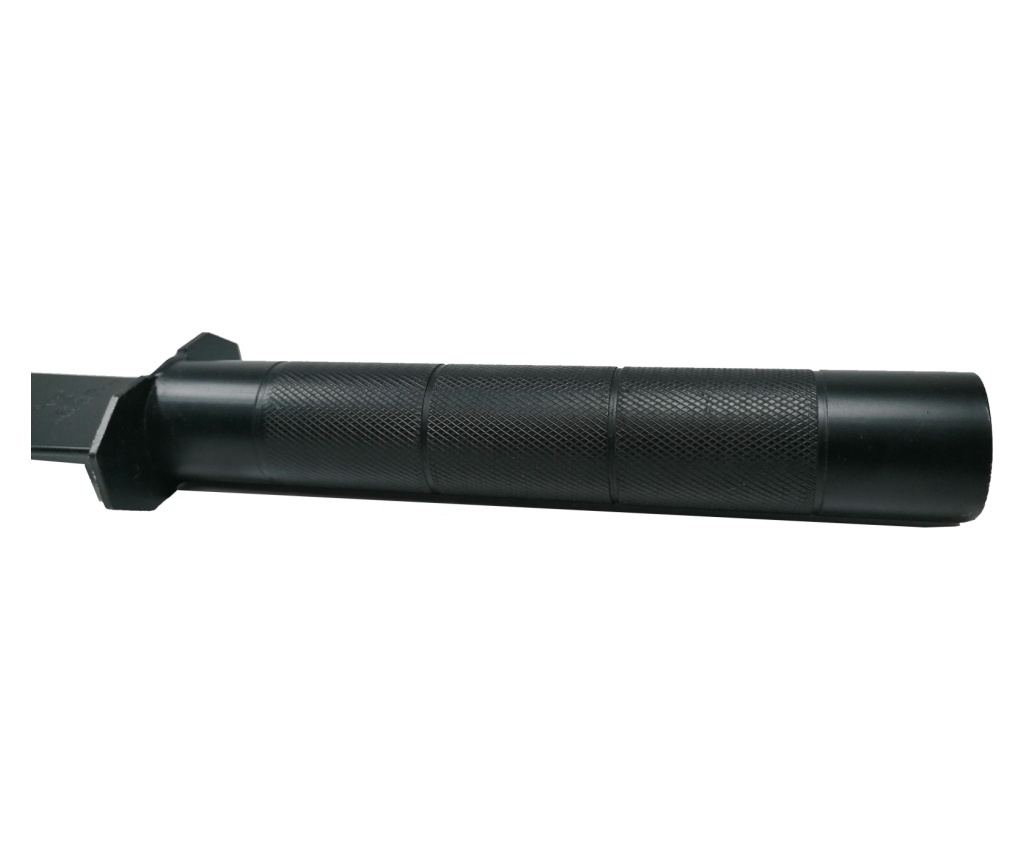 Sabie de vanatoare DEPOX®, Ninja Blade, maner metal, 83 cm, negru