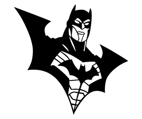 Decor perete Batman HH738 din lemn - 36 L x 35 H (cm)