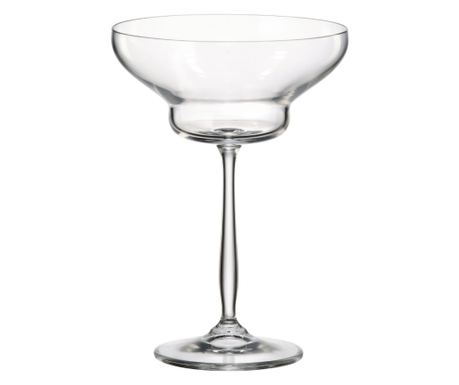 Set 4 pahare margarita MAISON FORINE Gourmet, 380ml, sticla cristalina