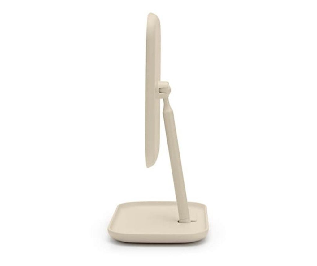Brabantia ReNew Tükör Tartóval 1006271, 28.3x20x12.6 cm, Csúszásmentes Talp, 360°-ban Állítható, Bézs - 2