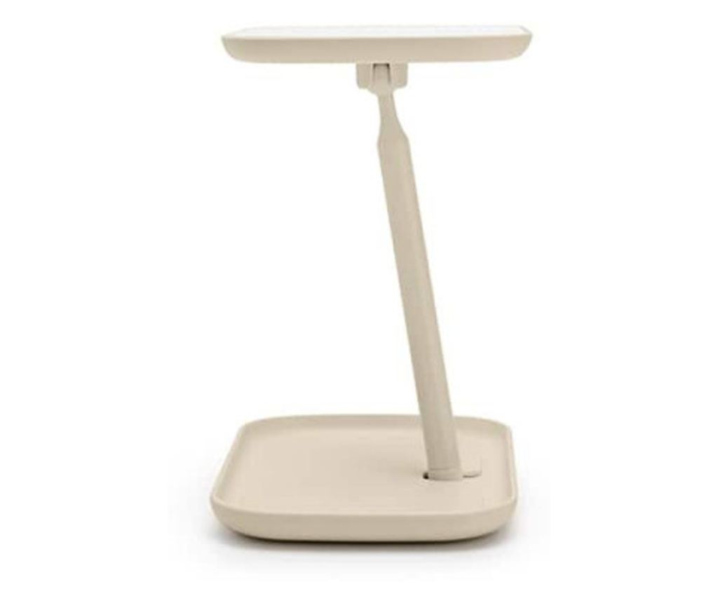 Brabantia ReNew Tükör Tartóval 1006271, 28.3x20x12.6 cm, Csúszásmentes Talp, 360°-ban Állítható, Bézs - 3